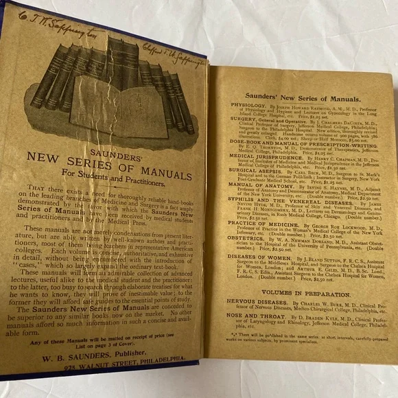 Essentials Of Materia Medica And Therapeutics By Henry Morris M. D. 1898